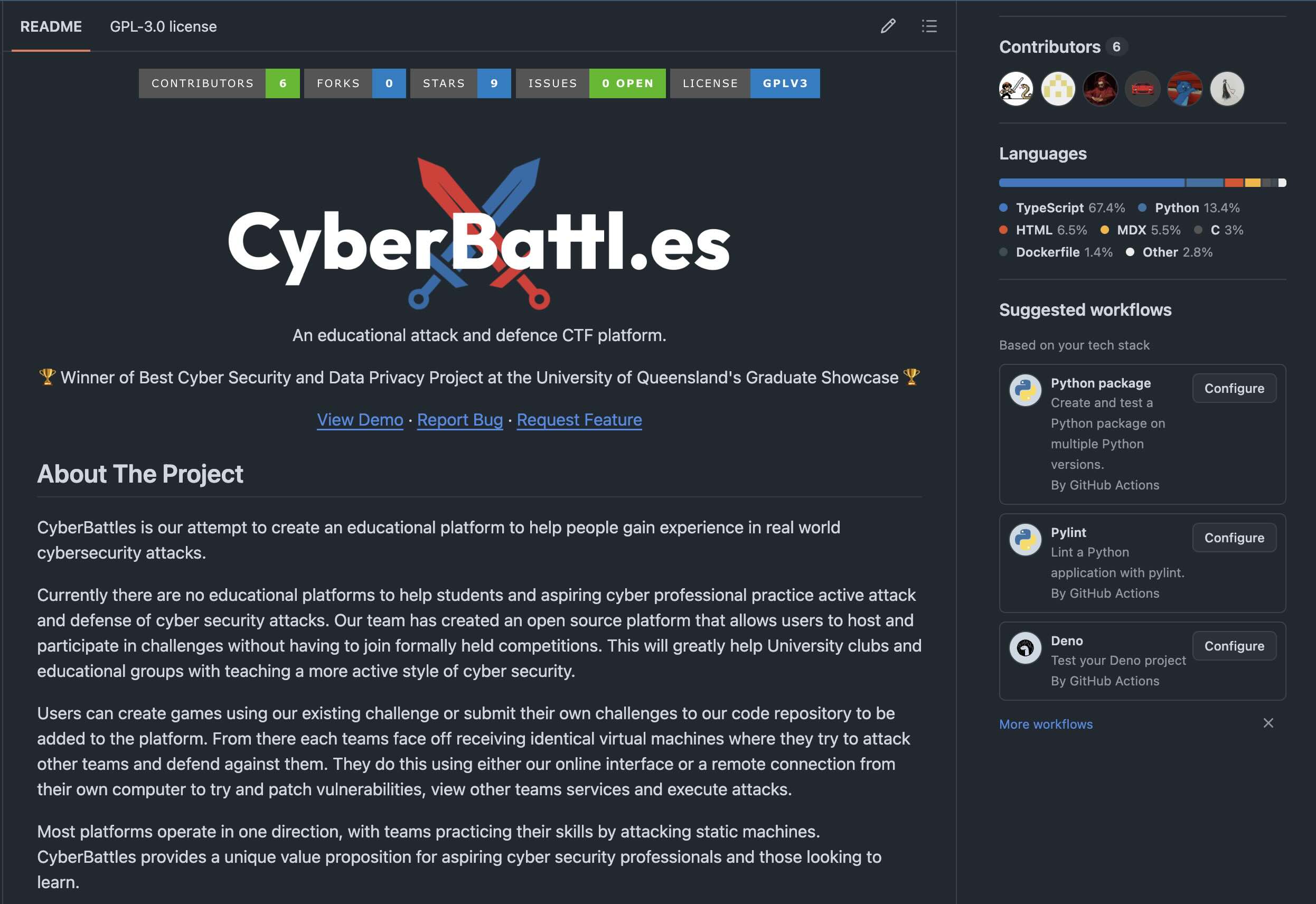 CyberBattles screenshot